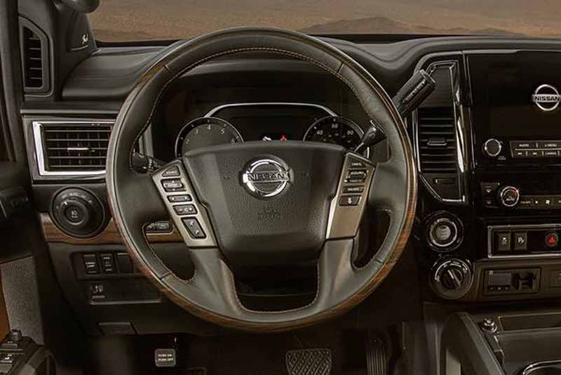 Nissan Titan Platinum Reserve 2022 Steering Interior