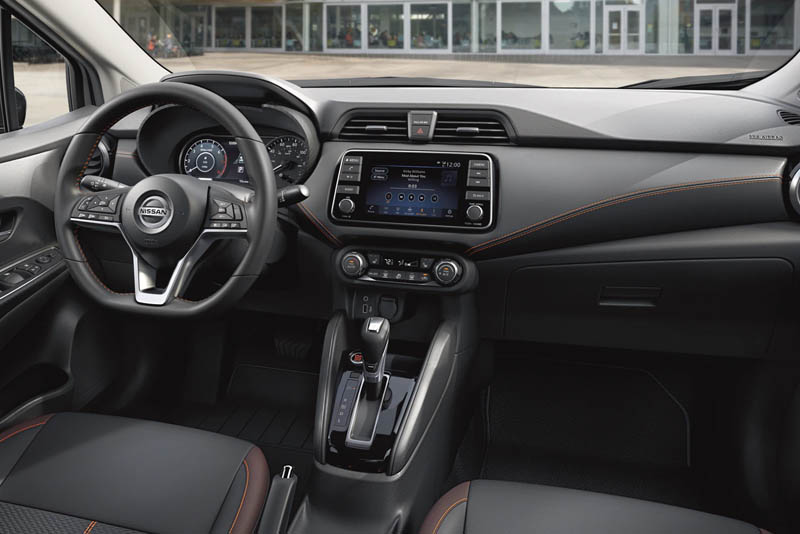 Nissan Versa S 2022 Dashboard Interior