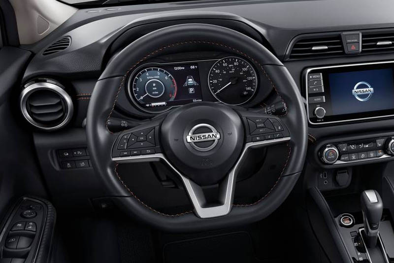 Nissan Versa S 2022 Steering Interior