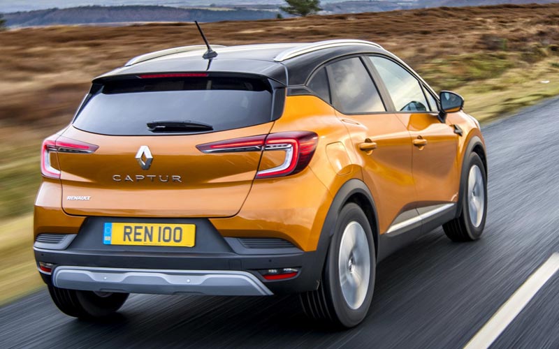 Renault Captur 2022 exterior back