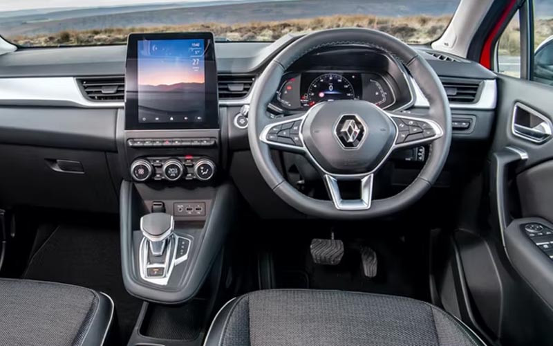 Renault Captur 2022 steering view