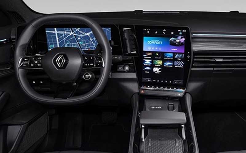 Renault Megane E-Tech EV60 220hp 2022 steering view