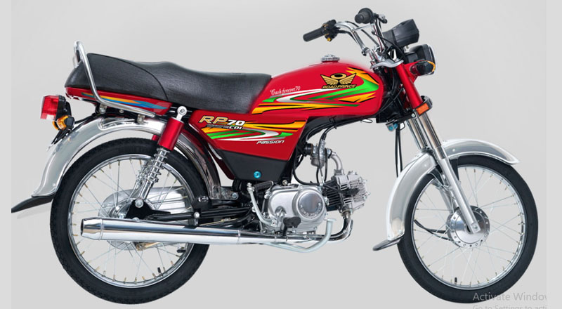 Road Prince Passion 70cc 2022 Red Colour