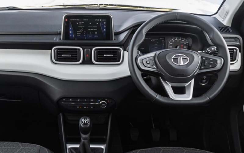 Tata Punch 2022 steering view