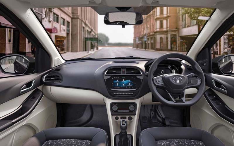 Tata Tiago 2022 interior side