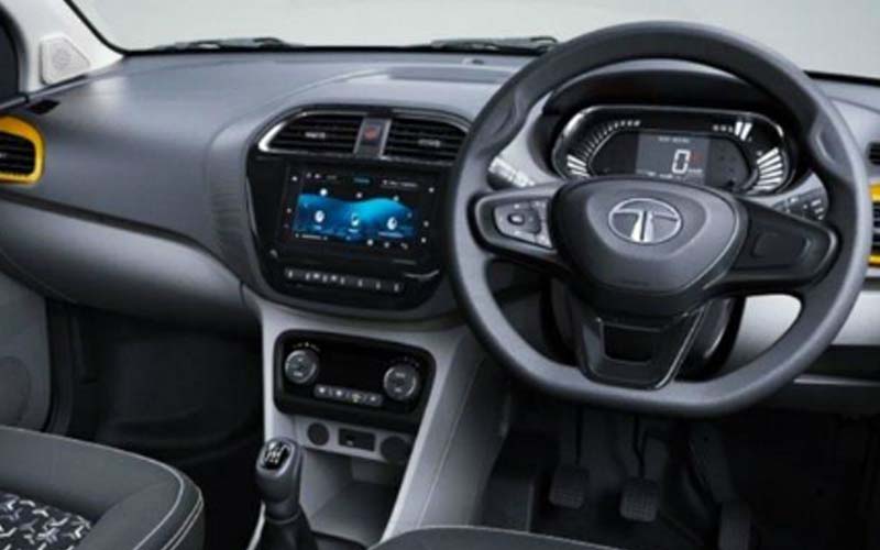 Tata Tiago 2022 steering view