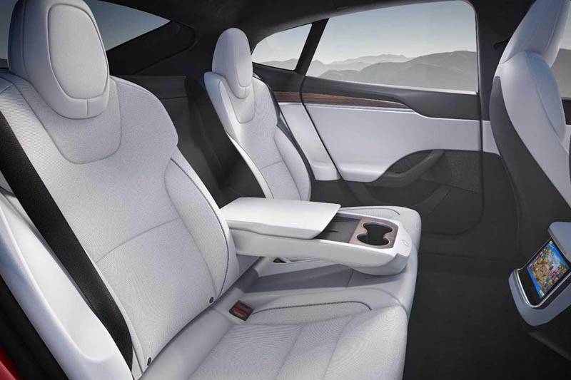 Tesla Model S Plaid 2022 Seat Interior
