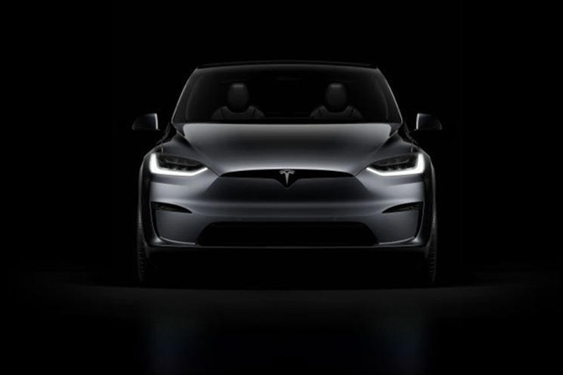 Tesla Model X Performance 2022 Front View
