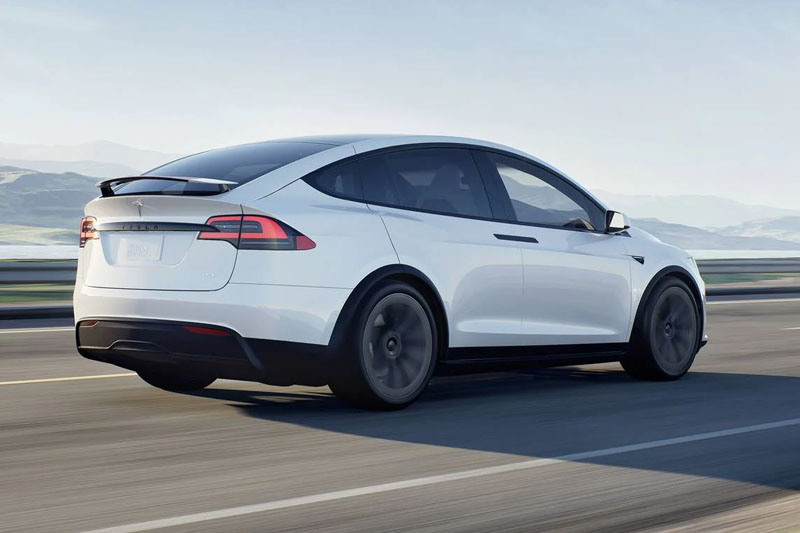 Tesla Model X Standard Range plus AWD 2022 Back View