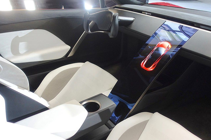 Tesla Roadster 2023 Dashboard Interior