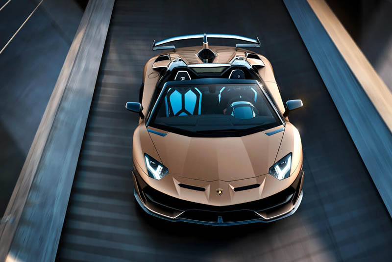 lamborghini aventador svj roadster 2022 Front View