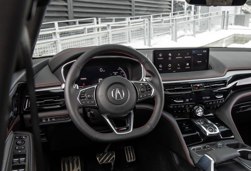 Acura MDX 2022 Interior Steering View