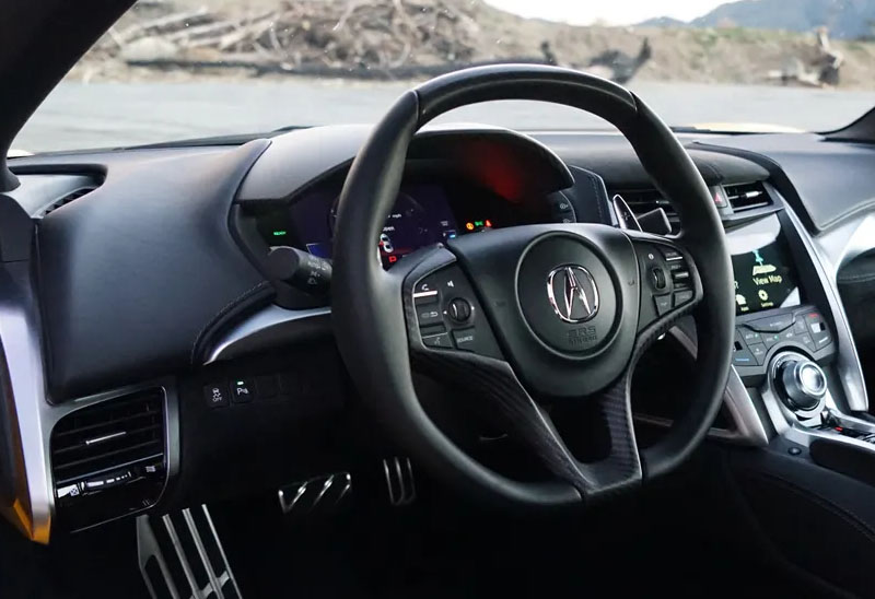 Acura NSX Type S 2022 Interior Steering View