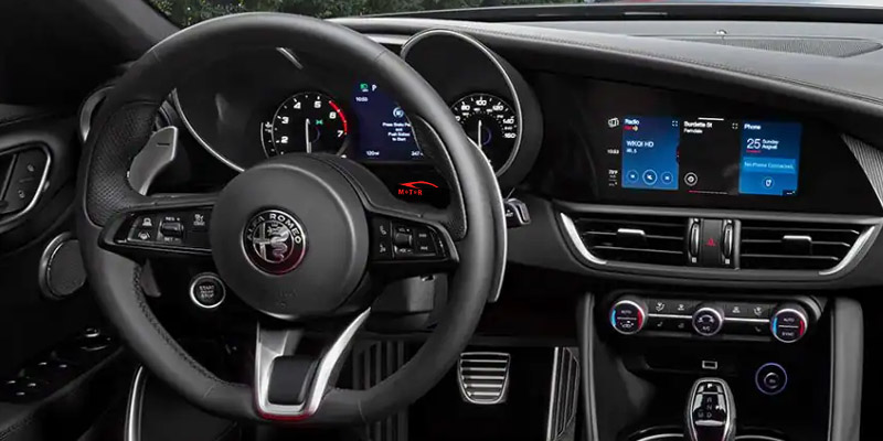 Alfa Romeo Giulia 2022 Interior Steering View
