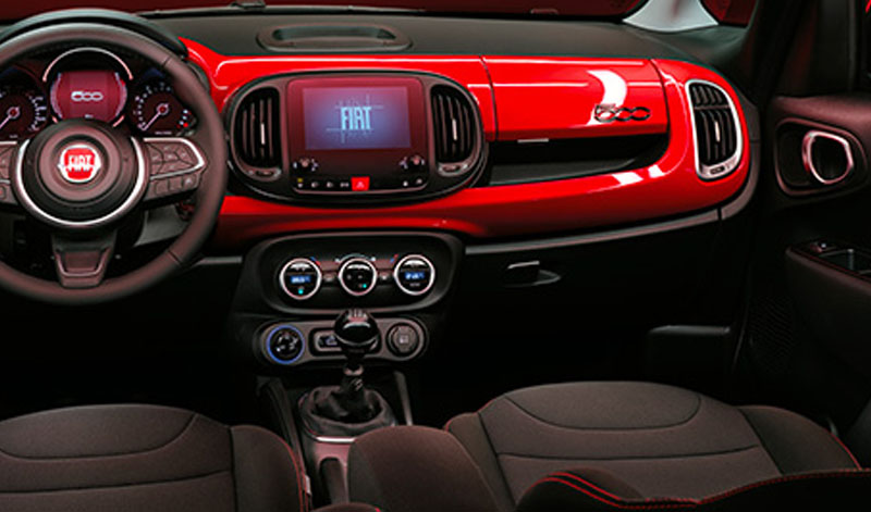 Fiat 500L 2022 Interior Gear View