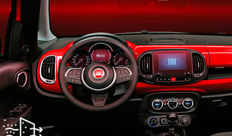 Fiat 500L 2022 Interior Steering View