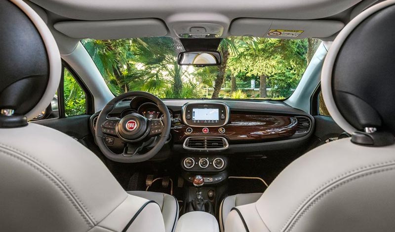 Fiat 500X 2022 Interior Dashboard View
