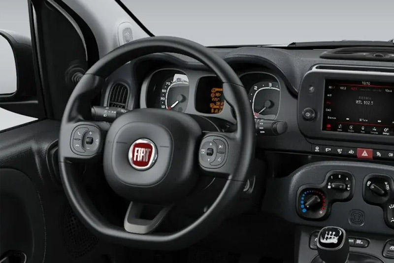 Fiat Panda 2022 Interior Steering View