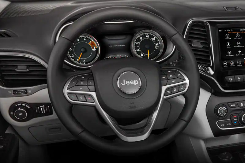 Jeep Cherokee 2022 Interior Steering View