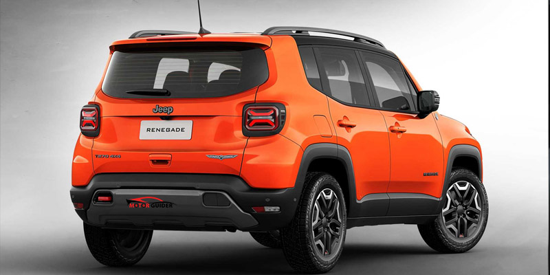 Jeep Renegade 2022 Exterior Back View