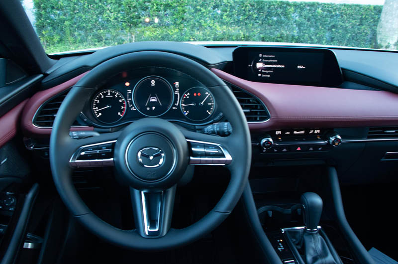 Mazda 3 2022 Interior Steering View