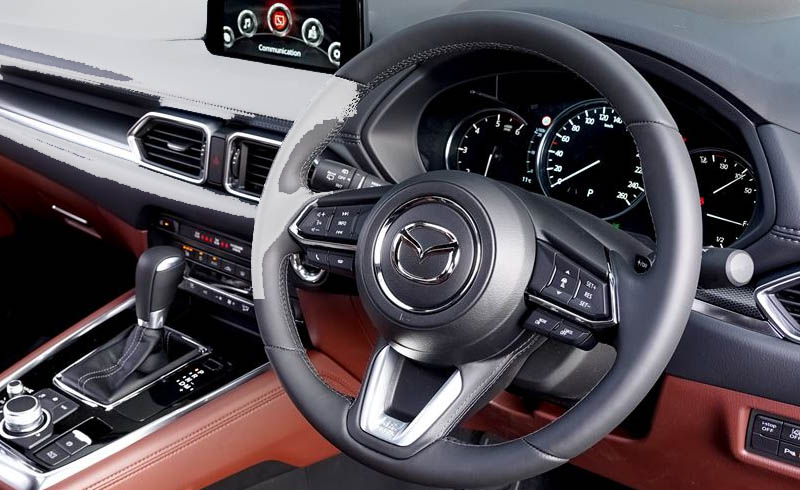 Mazda CX-8 2022 Interior Steering View