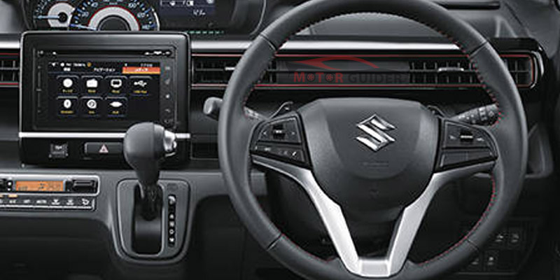 Suzuki Wagon R Stingray Hybrid 2022 Interior Steering View