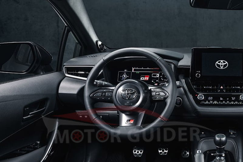 Toyota GR Corolla 2023 Interior Steering View
