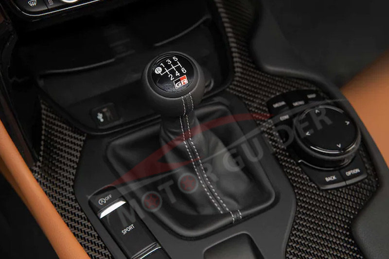 Toyota GR Supra 2023 Interior Gear View