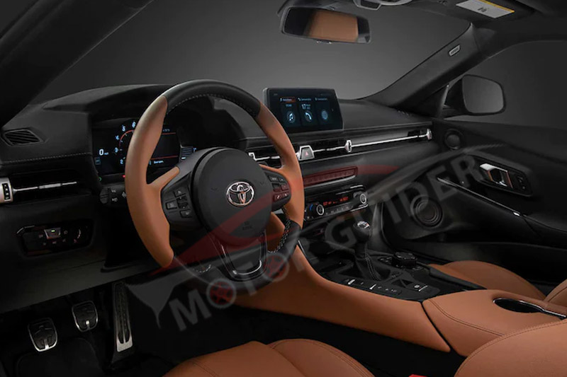 Toyota GR Supra 2023 Interior Steering View