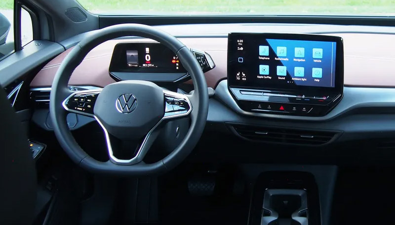 Volkswagen ID.4 2022 Interior Steering View