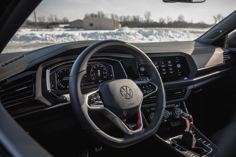 Volkswagen Jetta GLI 2022 Interior Steering View