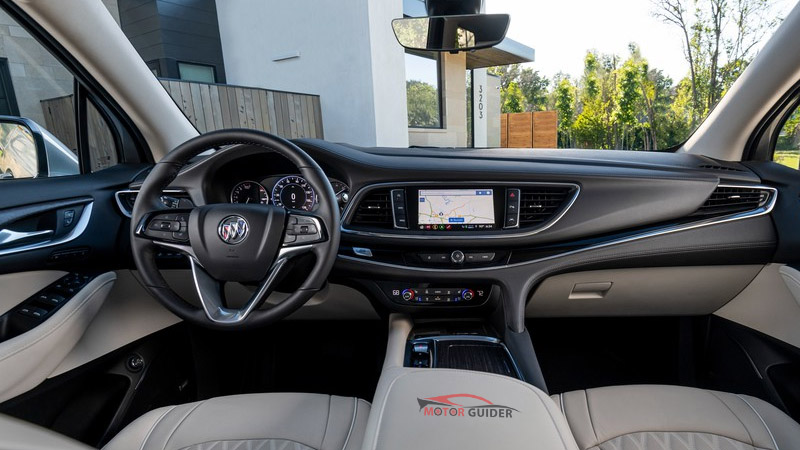 Buick Enclave Avenir 2022 Interior Dashboard View