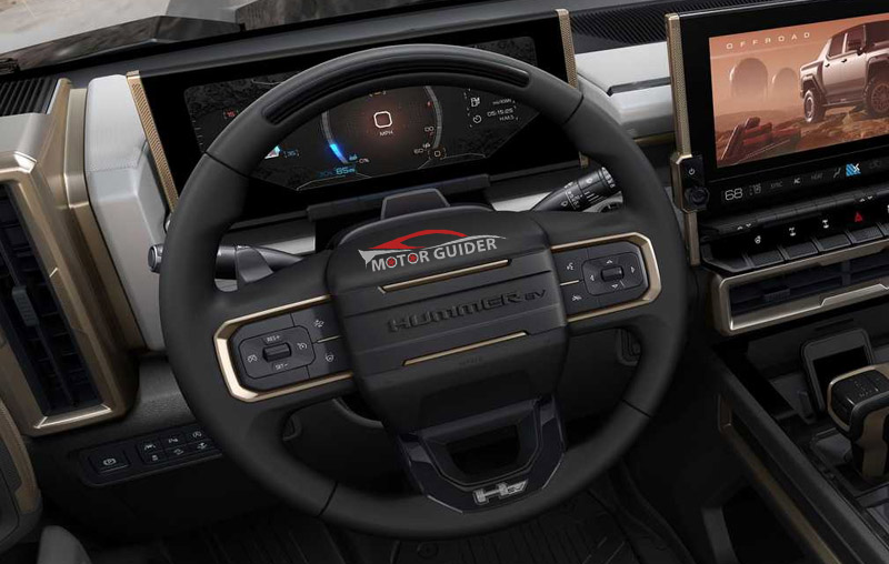 GMC Hummer EV Pickup 2022 Interior Steering view
