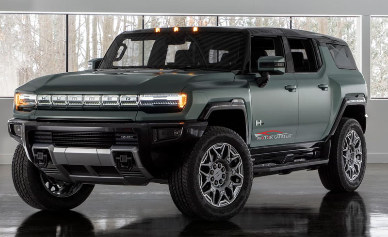 GMC Hummer EV SUV 2024 Exterior Front view