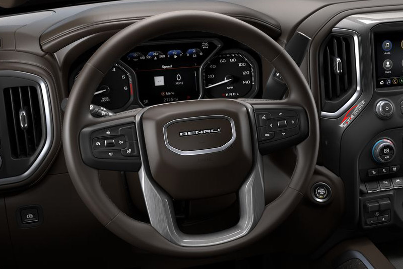 GMC Sierra 1500 Limited Denali 2022 Interior Steering Views