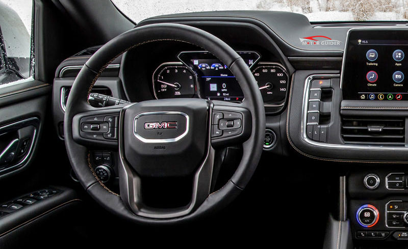 GMC Yukon 2022 Interior Steering View
