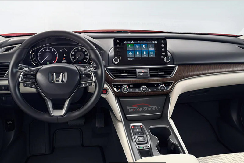 Honda Accord 2022 Interior Dashboard View