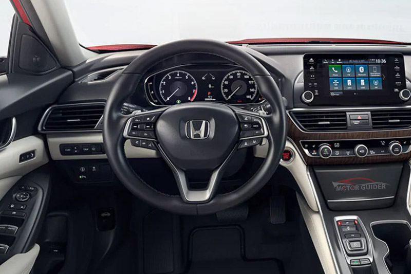Honda Accord 2022 Interior Steering View
