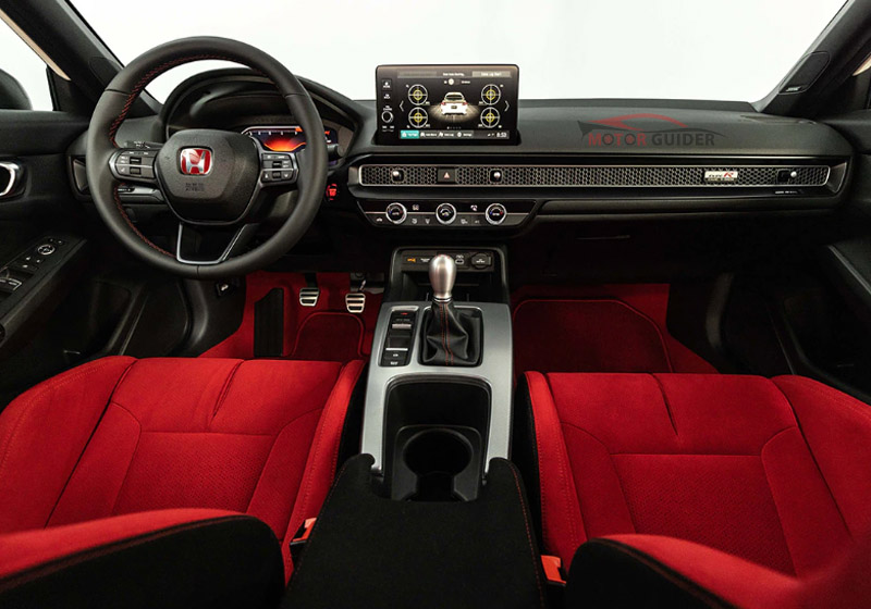 Honda Civic Type R 2023 Interior Dashboard View