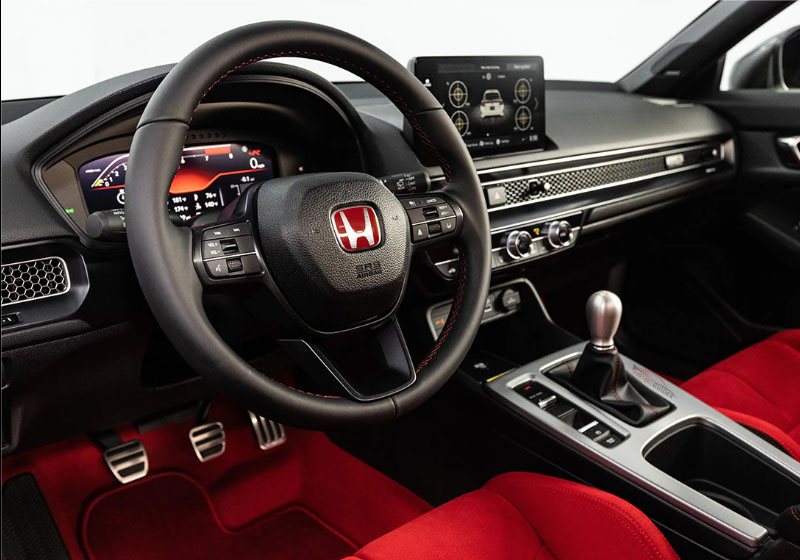 Honda Civic Type R 2023 Interior Steering View