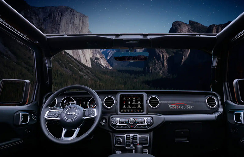 Jeep Wrangler 2022 Interior Dashboard View