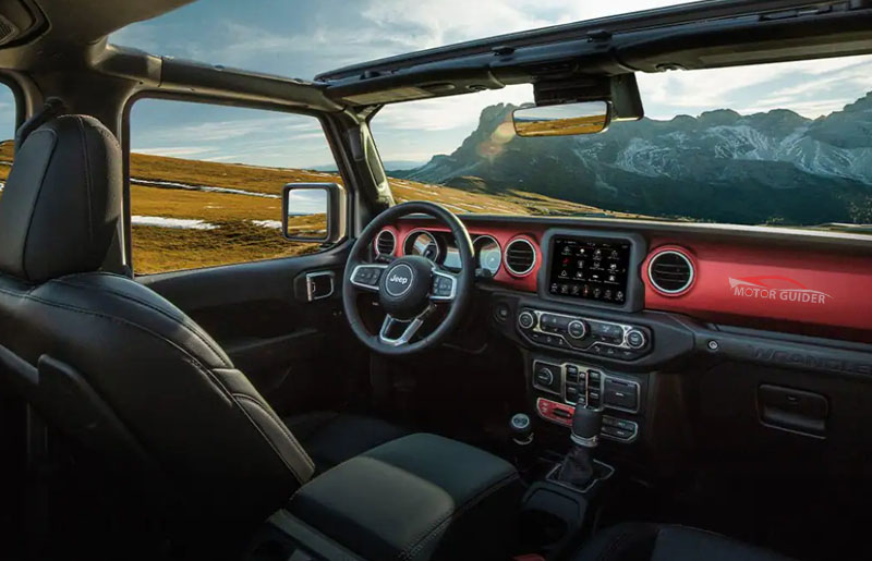 Jeep Wrangler 4xe 2022 Interior Dashboard View