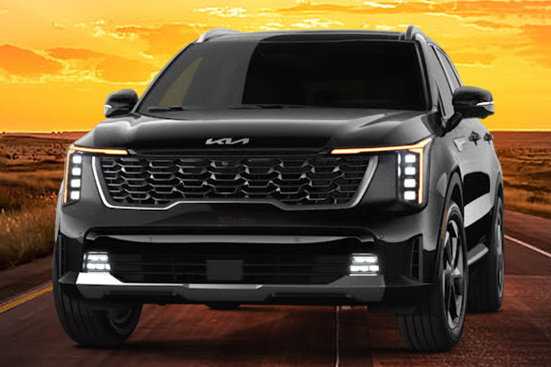 Kia Sorento 2025 Exterior Front View