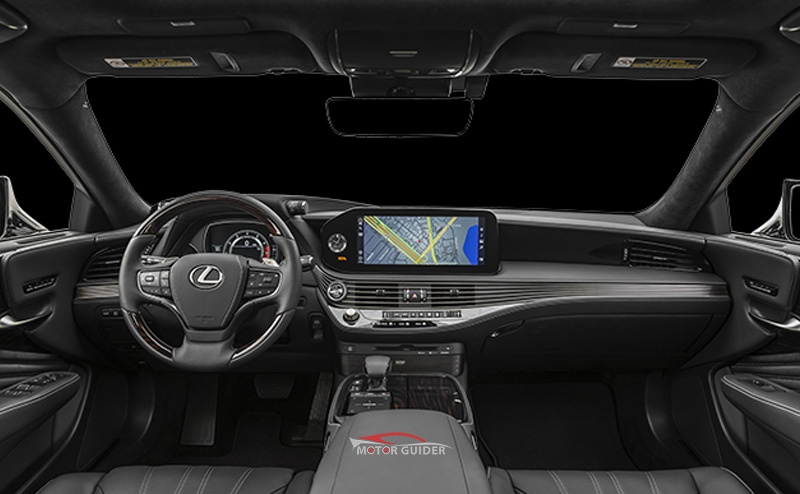 Lexus LS 500h 2022 Interior Dashboard View