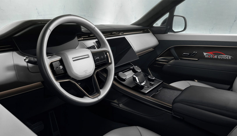 Range Rover Sport 2022 Interior Dashboard View