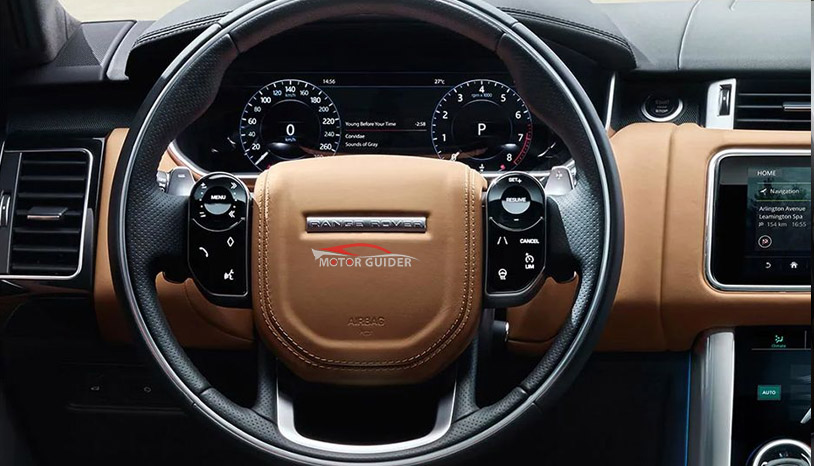 Range Rover Sport 2022 Interior Steering View