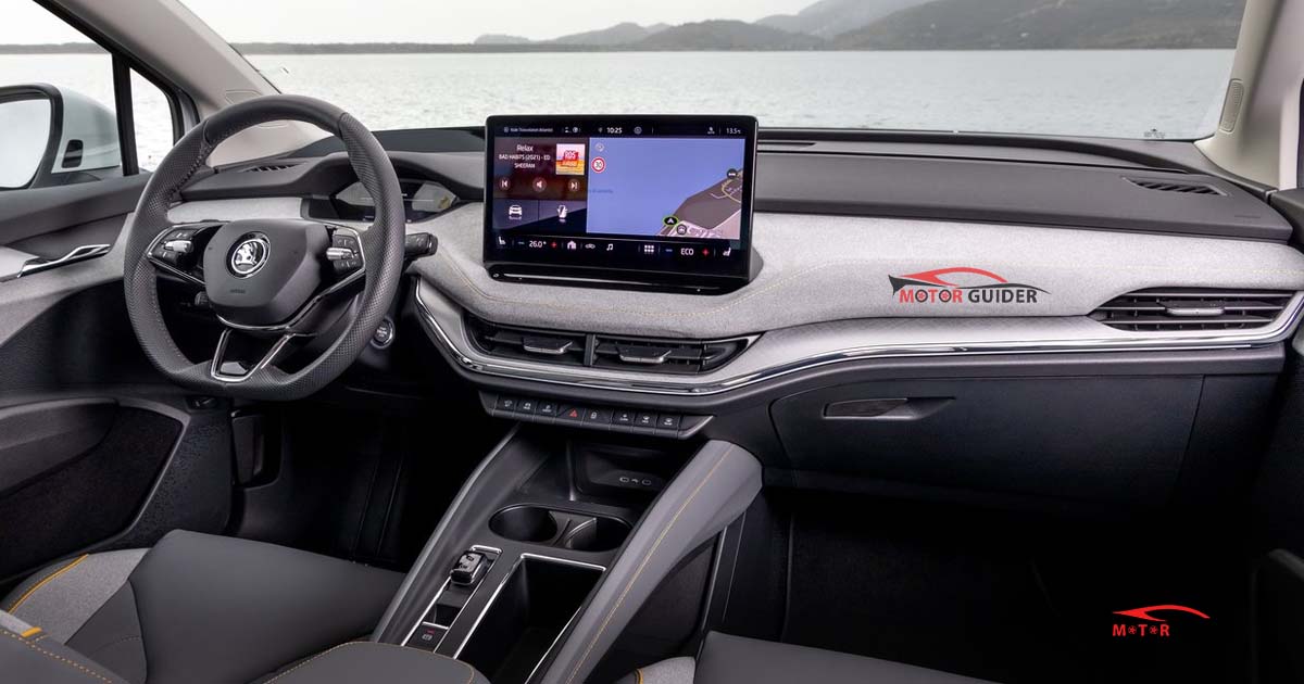 Skoda Enyaq Coupe iV 2022 Interior Dashboard View