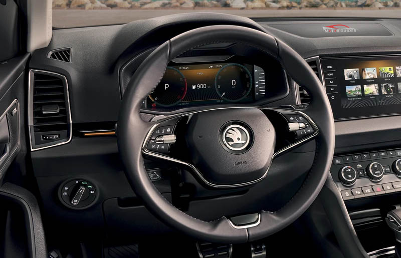 Skoda Karoq 2022 Interior Steering View