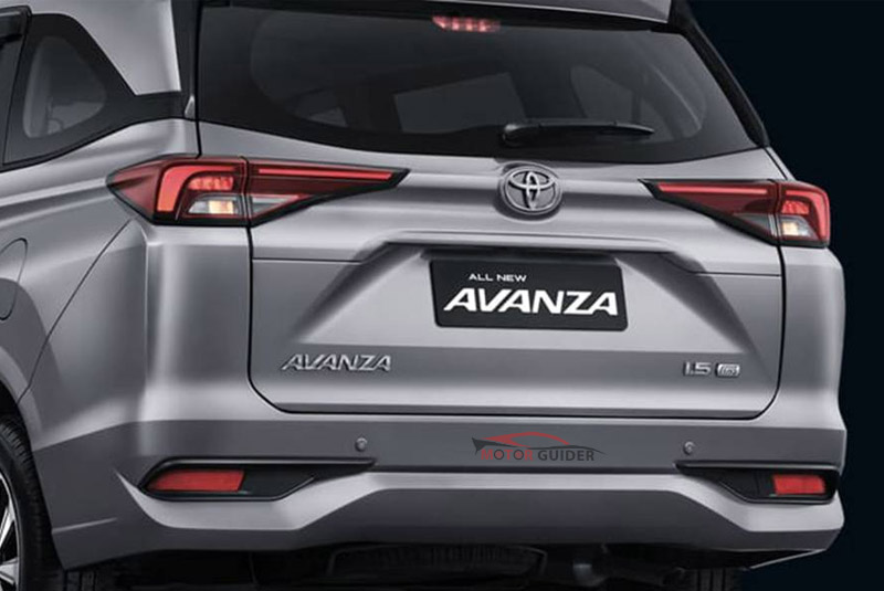 Toyota Avanza 2022 Exterior Back View